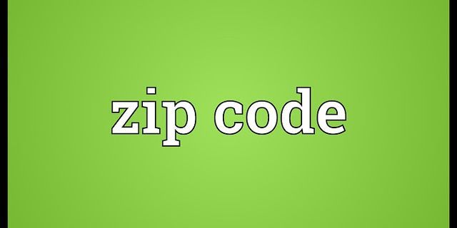 zip code là gì - Nghĩa của từ zip code