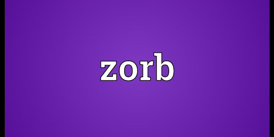 zorbing là gì - Nghĩa của từ zorbing