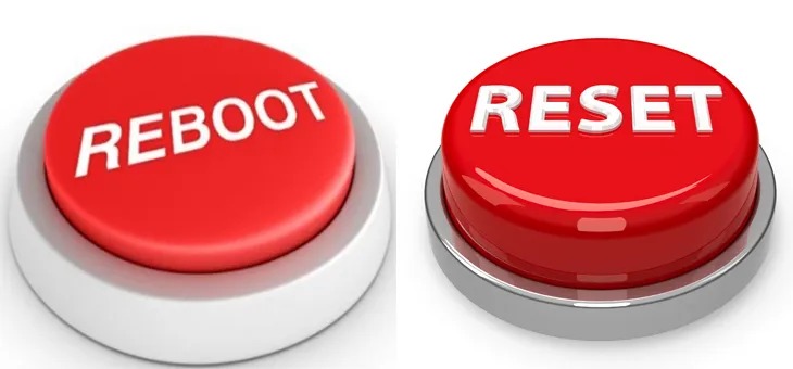 Reboot khác gì với reset?