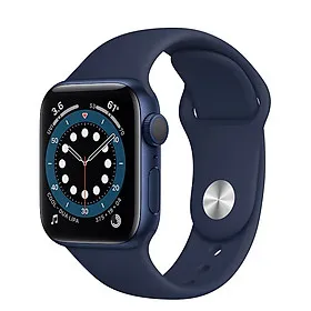 Đồng Hồ Thông Minh Apple Watch Series 6 GPS Only Aluminum Case With Sport Band (Viền Nhôm & Dây Cao Su) - Hàng Chính Hãng VN/A